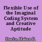 Flexible Use of the Imaginal Coding System and Creative Aptitude