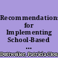 Recommendations for Implementing School-Based Management Shared Decision Making. Insights on Educational Policy and Practice, Number 21 /