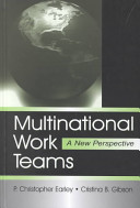 Multinational work teams : a new perspective /