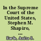In the Supreme Court of the United States, Stephen M. Shapiro, et al., petitioners, v. David J. McManus, Jr. Chairman, Maryland State Board of Elections, et al., respondents on writ of certiorari to the United States Court of Appeals for the Fourth Circuit : brief of amicus curiae Virginia State Conference of the NAACP in support of petitioners /