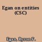 Egan on entities (CSC)