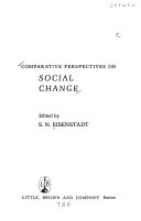 Comparative perspectives on social change /