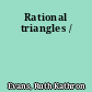 Rational triangles /