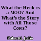 What the Heck is a MOO? And What's the Story with All Those Cows? /