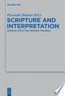 Scripture and Interpretation : Qumran Texts that Rework the Bible /
