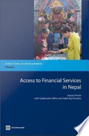 Access to financial services in Nepal
