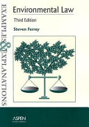 Environmental law : examples and explanations /