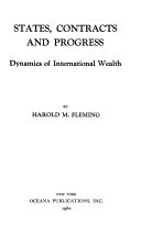 States, contracts, and progress : dynamics of international wealth.