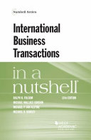 International business transactions in a nutshell /