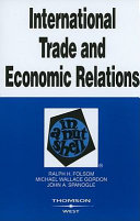 International trade and economic relations in a nutshell /