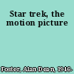 Star trek, the motion picture