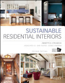 Sustainable residential interiors /