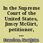 In the Supreme Court of the United States, Jimcy McGirt, petitioner, v. State of Oklahoma on writ of certiorari to the Oklahoma Court of Criminal Appeals : joint application of the parties, the United States and the Muscogee (Creek) Nation for divided argument and enlargement of the time for argument /