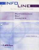 Performance gap analysis : human performance improvement /