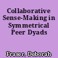 Collaborative Sense-Making in Symmetrical Peer Dyads