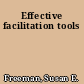 Effective facilitation tools
