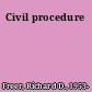 Civil procedure