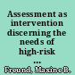 Assessment as intervention discerning the needs of high-risk infants and their families /