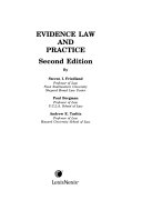 Evidence law and practice /