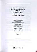 Evidence law and practice /