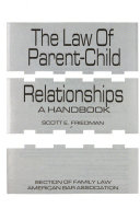 The law of parent-child relationships : a handbook /