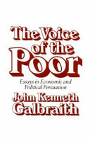 The voice of the poor : essays in economic and political persuasion /
