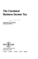 The unrelated business income tax /