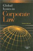 Global issues in corporate law /