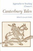 Approaches to teaching Chaucer's Canterbury tales /