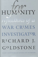 For humanity : reflections of a war crimes investigator /