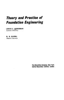 Theory and practice of foundation engineering /