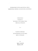 The relationship between organizational context, organizational structure and organizational effectiveness. --