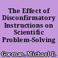 The Effect of Disconfirmatory Instructions on Scientific Problem-Solving