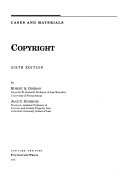Copyright : cases and materials /