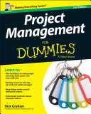 Project Management for Dummies.