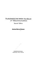 The Business One Irwin handbook of telecommunications /