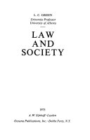 Law and society /