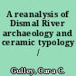 A reanalysis of Dismal River archaeology and ceramic typology /