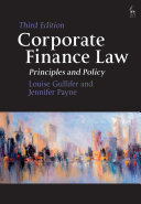 Corporate finance law : principles and policy /