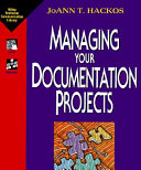 Managing your documentation projects /
