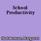 School Productivity