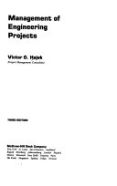 Management of engineering projects /