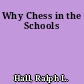 Why Chess in the Schools
