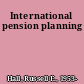 International pension planning
