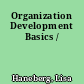 Organization Development Basics /