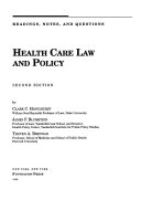 Health care law and policy : readings, notes, and questions /