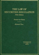 The law of securities regulation /