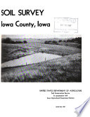 Soil survey, Iowa County, Iowa /