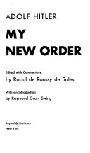 My new order /