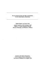 Evaluation study of the California State Preschool Program /